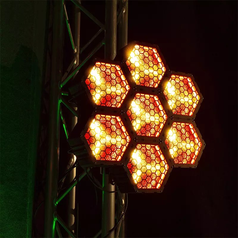 BeamZ RB90 LED DECO RETRO BLINDER IP20 3x 30W RGBA — view 9
