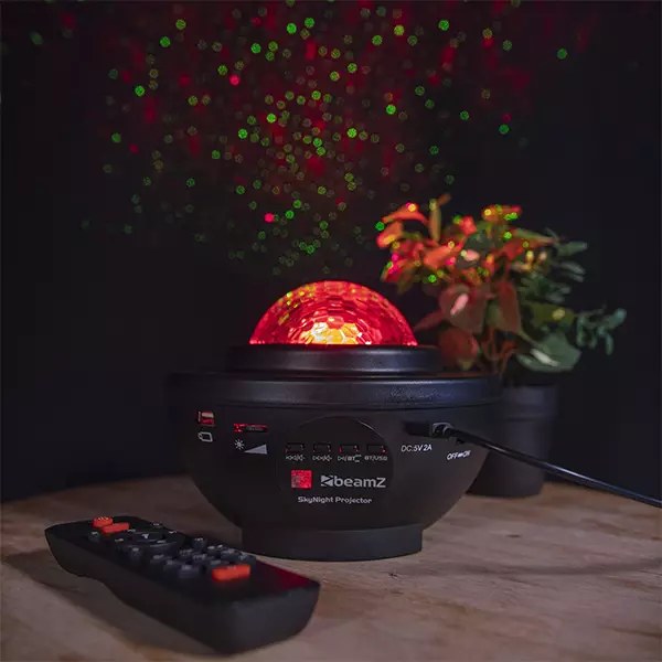 BeamZ Skynight Projector with Red and Green Stars 2x 3W RGBW — view 8