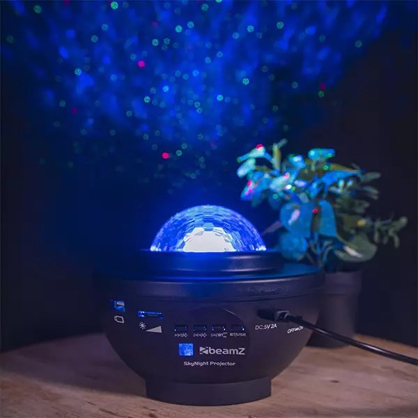 BeamZ Skynight Projector with Red and Green Stars 2x 3W RGBW — view 9