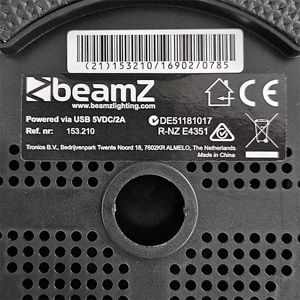 BeamZ Skynight Projector with Red and Green Stars 2x 3W RGBW — view 11