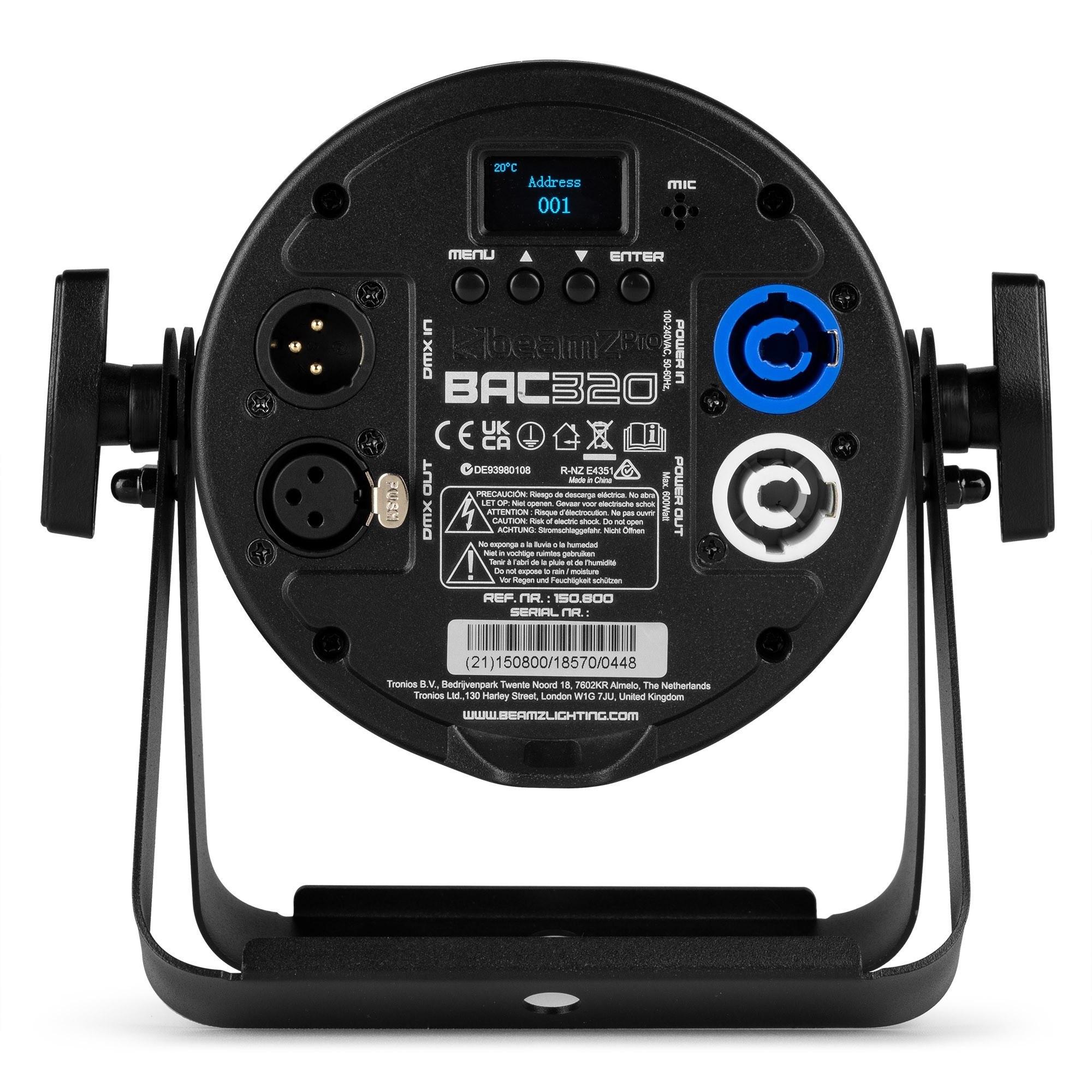 BeamZPro - BAC320 LED PROPAR 6x8W RGBW — view 2