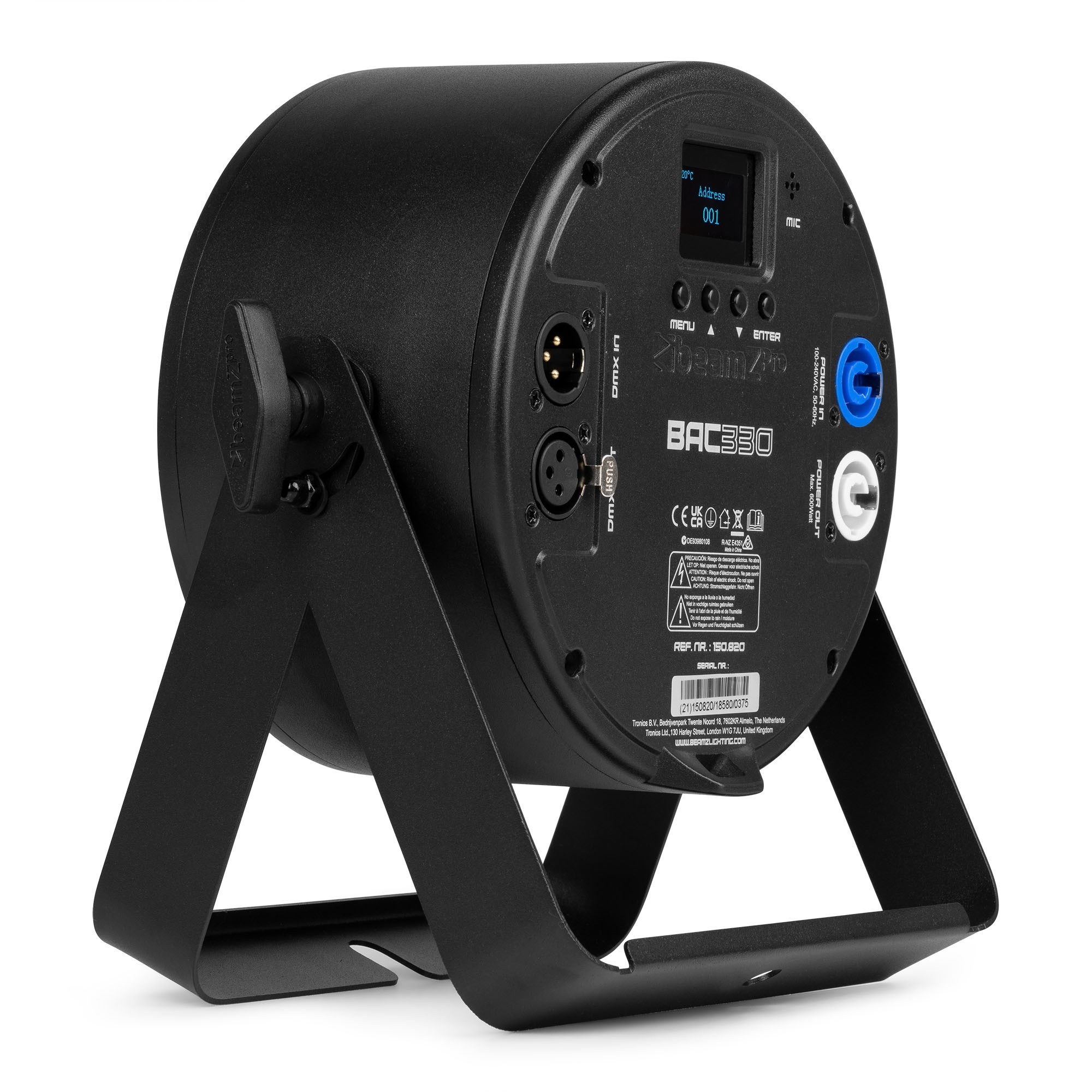 BeamZPro BAC330 LED PROPAR 12x 8W RGBW — view 2