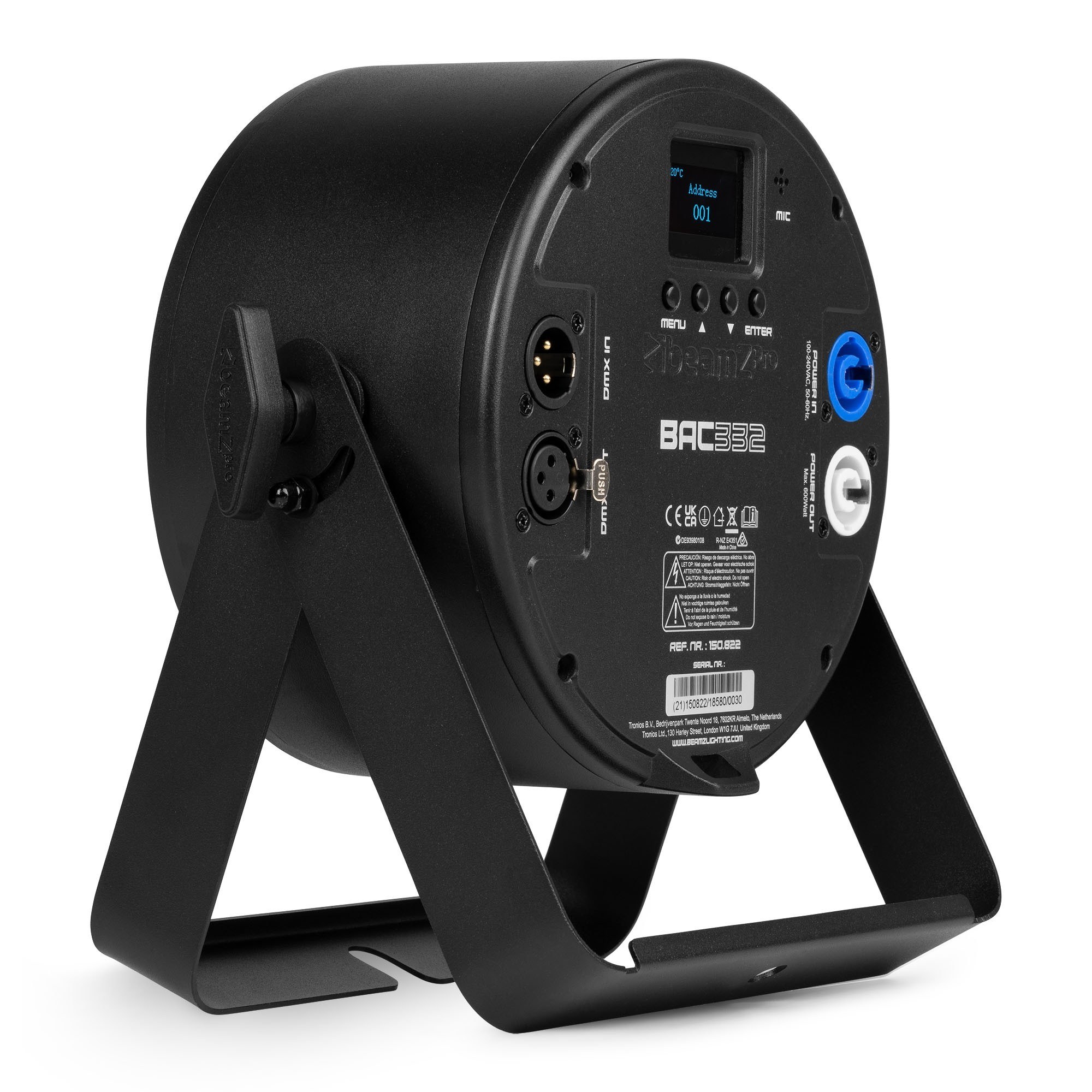 BeamZPro BAC332 LED PROPAR 12x 10W RGBALC — view 2