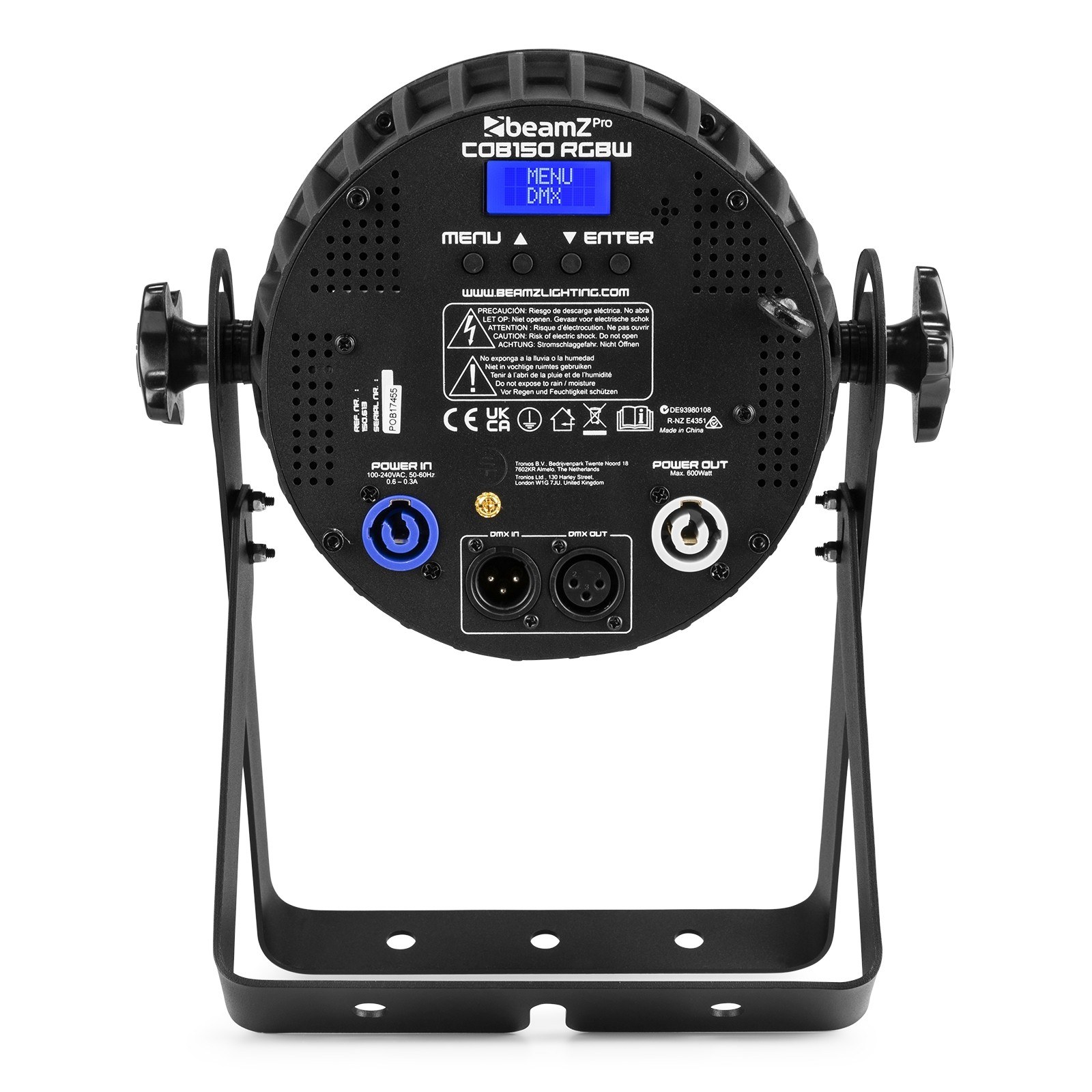 BeamZPro COB150RGBW LED PAR IP20 1x 150W RGBW — view 3