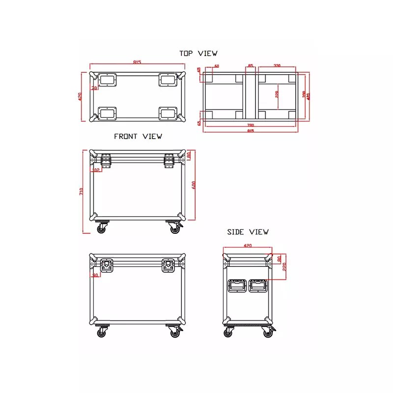 BeamZPro FC300 Flightcase for 2x Ignite300 — view 8