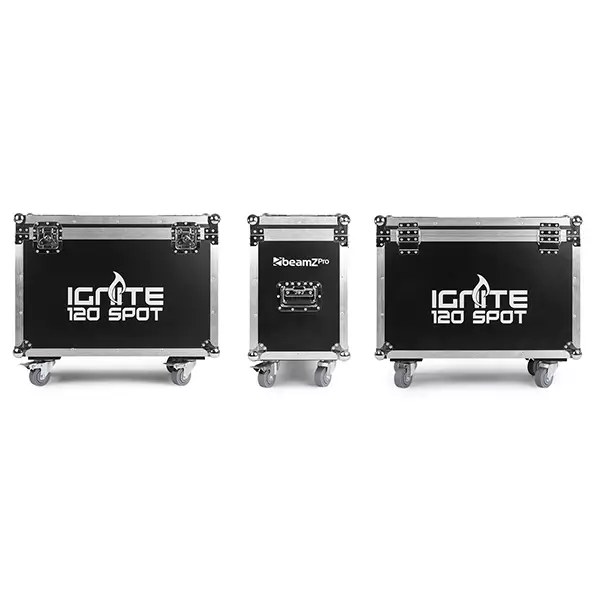 BeamZPro - IGNITE120 LED Moving Head Spot 1x 120W [2 in a Flightcase] — view 2