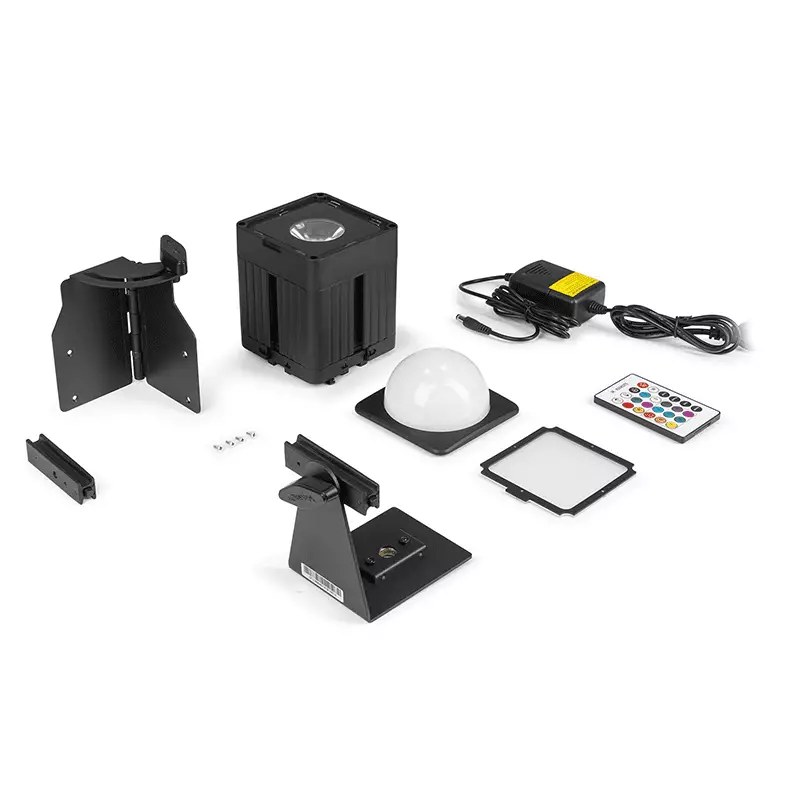 BeamZPro - KUBE20BK LED BATTERY UPLIGHT IP65 1x 20W RGBAWUV — view 3