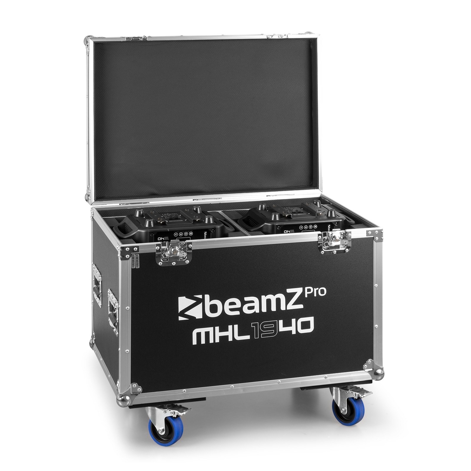 BeamZPro MHL1940 LED Moving Head Bee Eye Zoom 19x 40W RGBW [2 in a Flightcase] — view 2