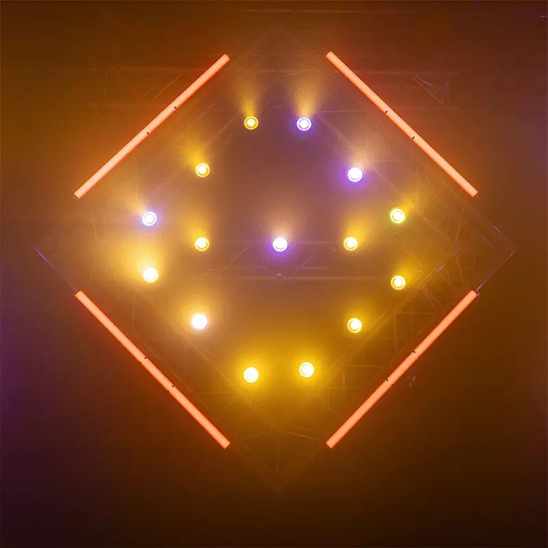 BeamZPro NEUTRON-DOT LED LINKABLE LIGHT IP65 1X 60W RGBWW — view 12