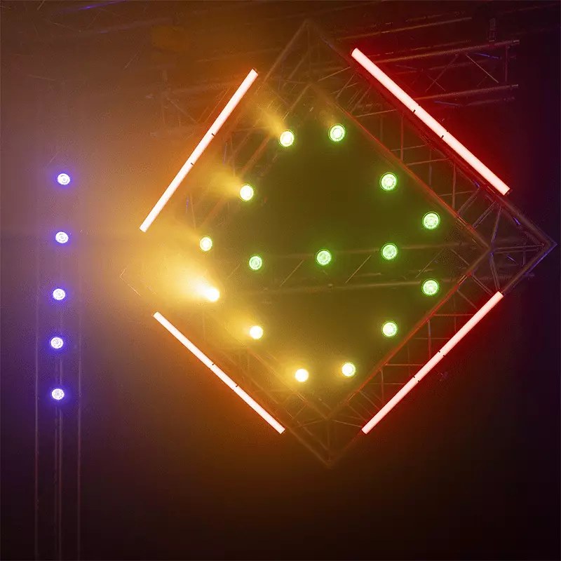 BeamZPro NEUTRON-DOT LED LINKABLE LIGHT IP65 1X 60W RGBWW — view 13