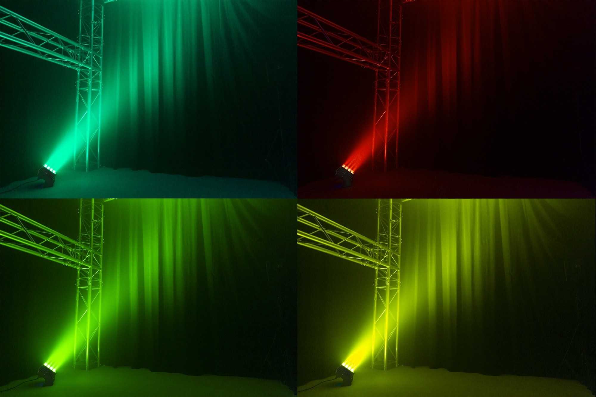 BeamZPro - STARCOLOR135 LED Flood Light IP65 16x 8W RGBA — view 3