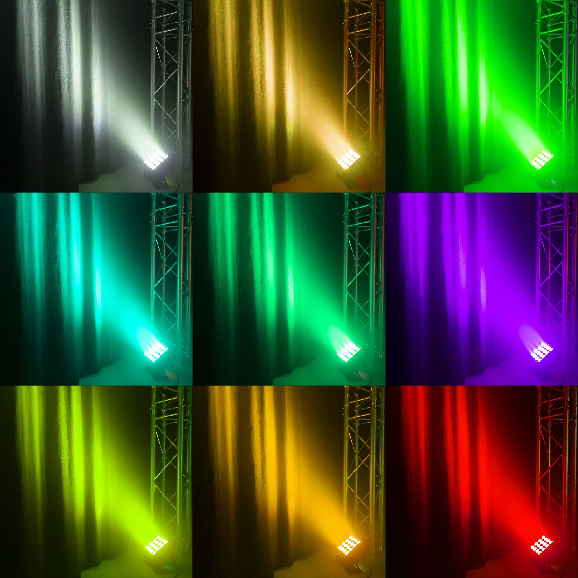 BeamZPro - STARCOLOR135 LED Flood Light IP65 16x 8W RGBA — view 4