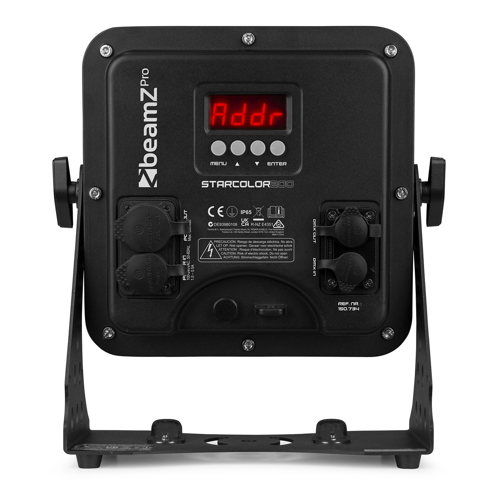 BeamZPro STARCOLOR200 LED Flood Light IP65 24x 10W RGBW — view 3