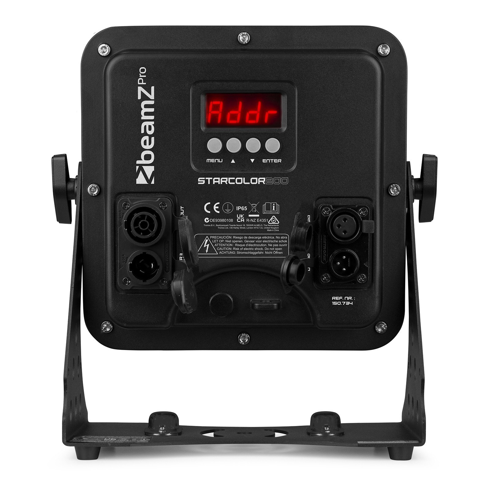BeamZPro STARCOLOR200 LED Flood Light IP65 24x 10W RGBW — view 4