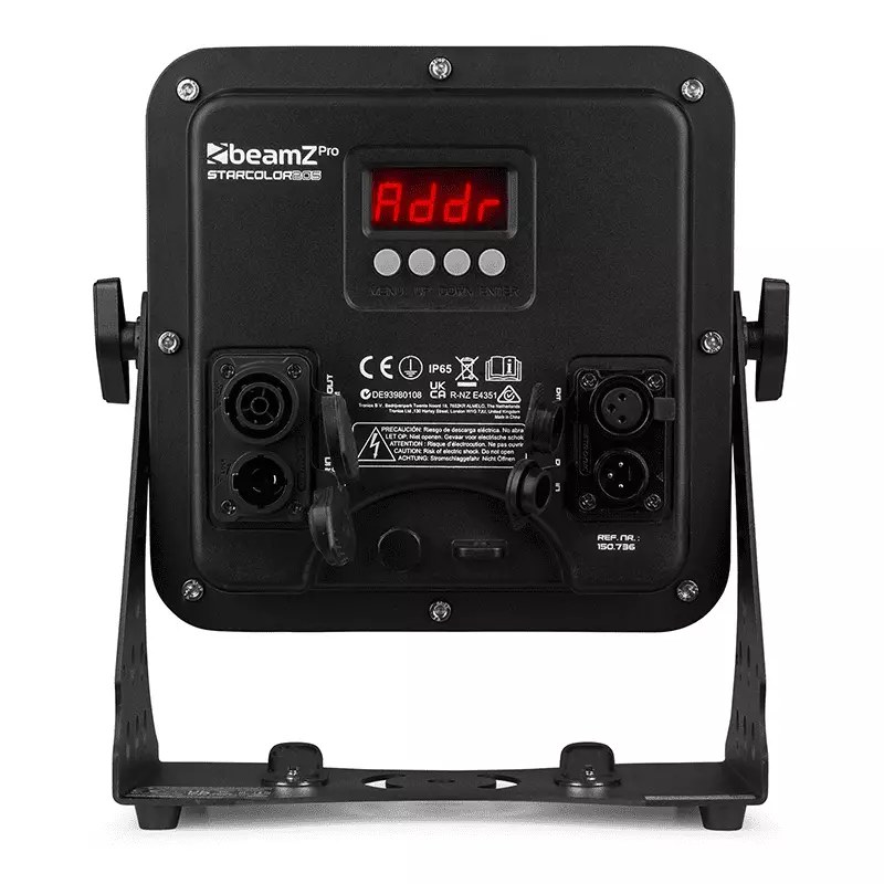 BeamZPro STARCOLOR205 LED Flood Light IP65 24x 10W RGBA — view 6