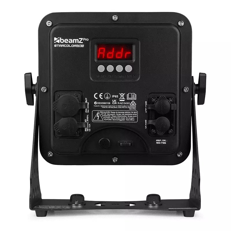 BeamZPro STARCOLOR205 LED Flood Light IP65 24x 10W RGBA — view 3