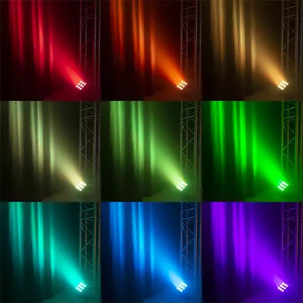 BeamZPro - STARCOLOR72 LED FLOOD LIGHT IP65 9x 8W RGBW — view 3