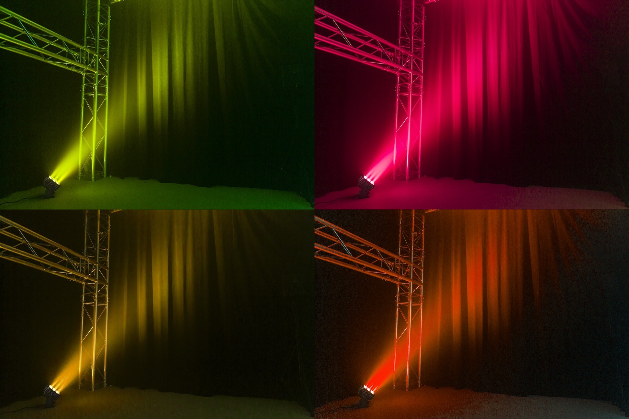BeamZPro - STARCOLOR75 LED Flood Light IP65 9x 8W RGBA — view 3