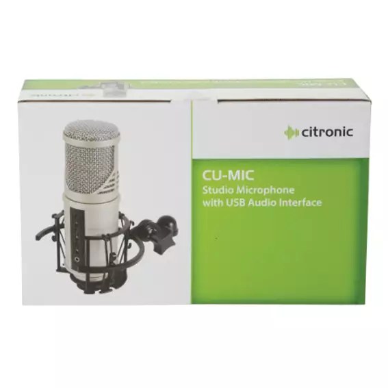 Citronic - CU-MIC - Studio Microphone with USB Audio Interface — view 2