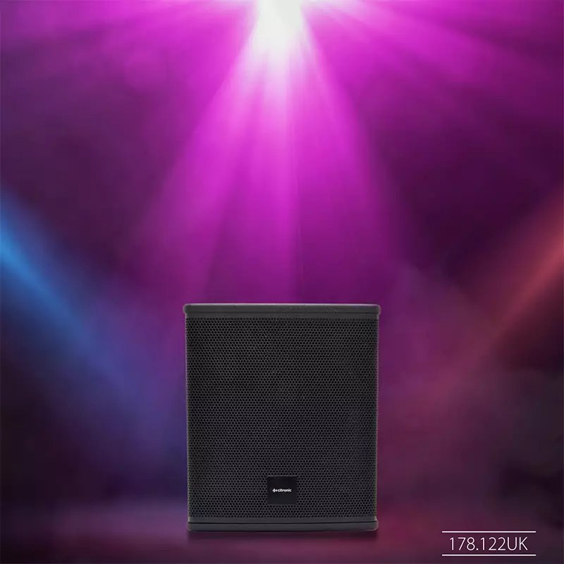 Citronic - CASA-10BA - Active Subwoofer Speaker 10in Black 300W 8 Ohm — view 2