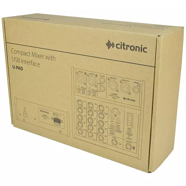Citronic - QTX-U-PAD - Music Mixer USB — view 2