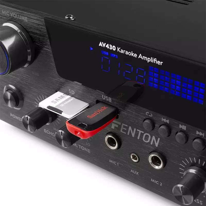 Fenton - AV430B - Compact HiFi Amplifier — view 3