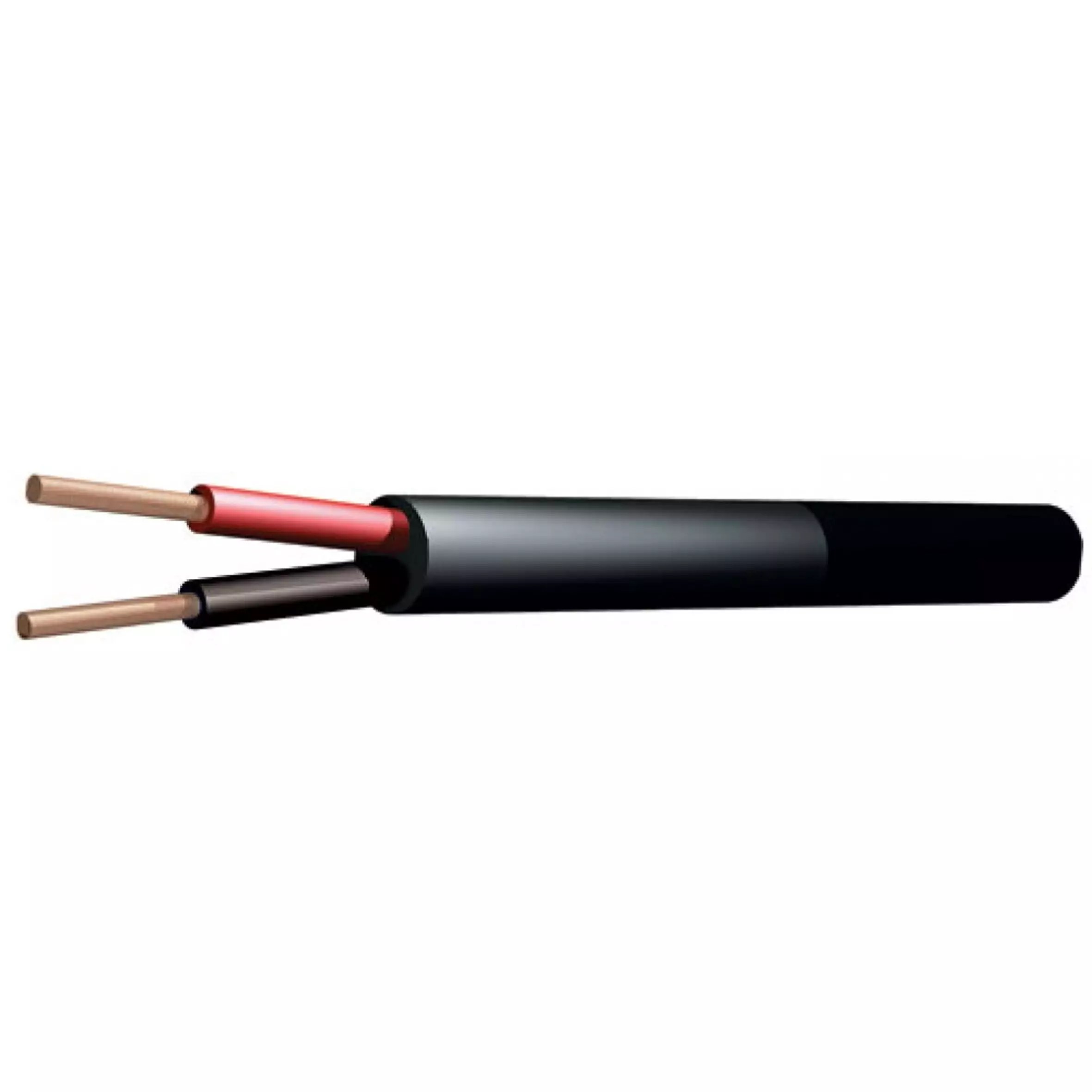 Filo - RO1.0B - Speaker cable 1.0mm black round 100m