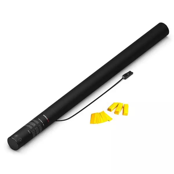 FiloFX - ELECTRIC - Electric confetti cannon 80cm yellow