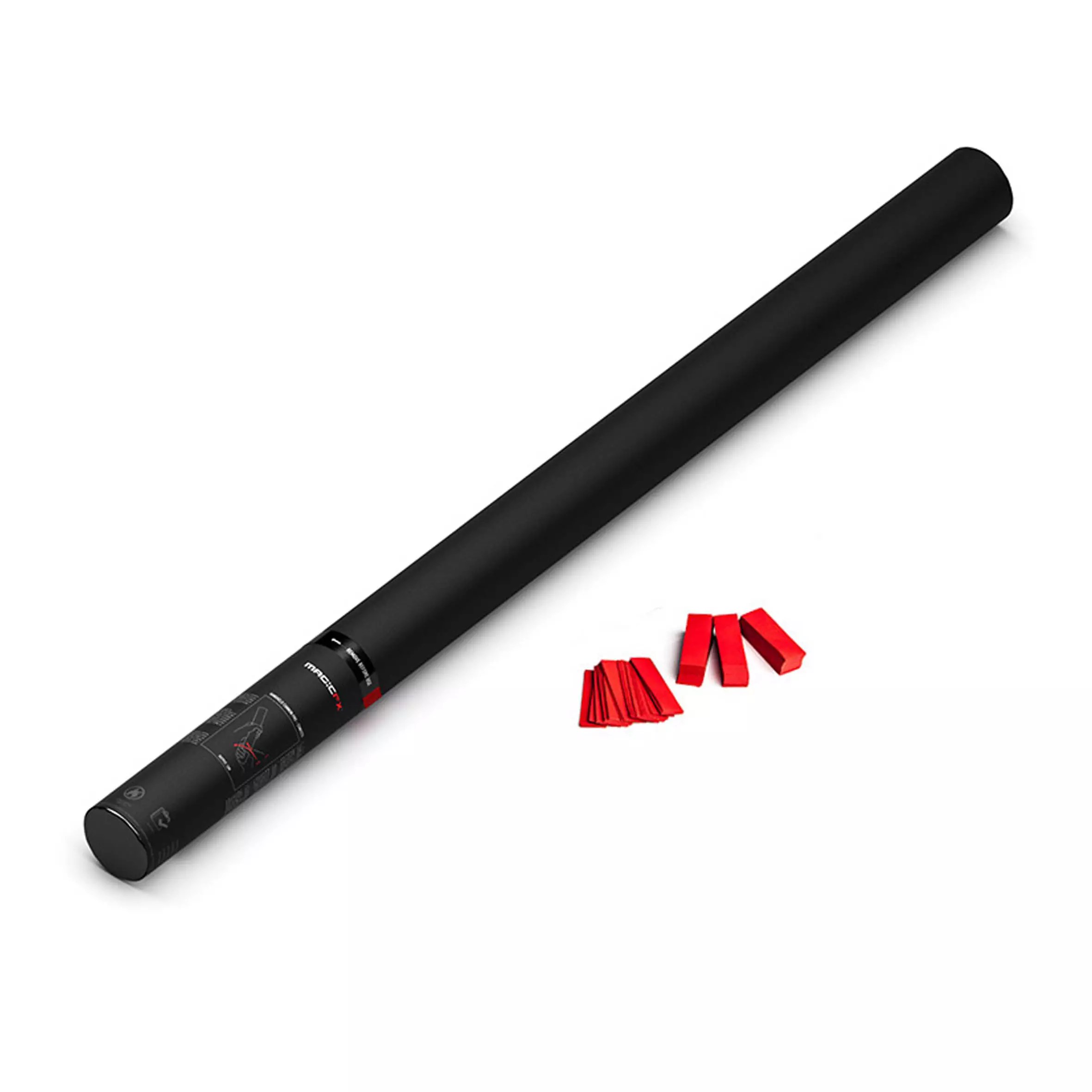 FiloFX - HANDHELD - Handheld confetti cannon 80cm red