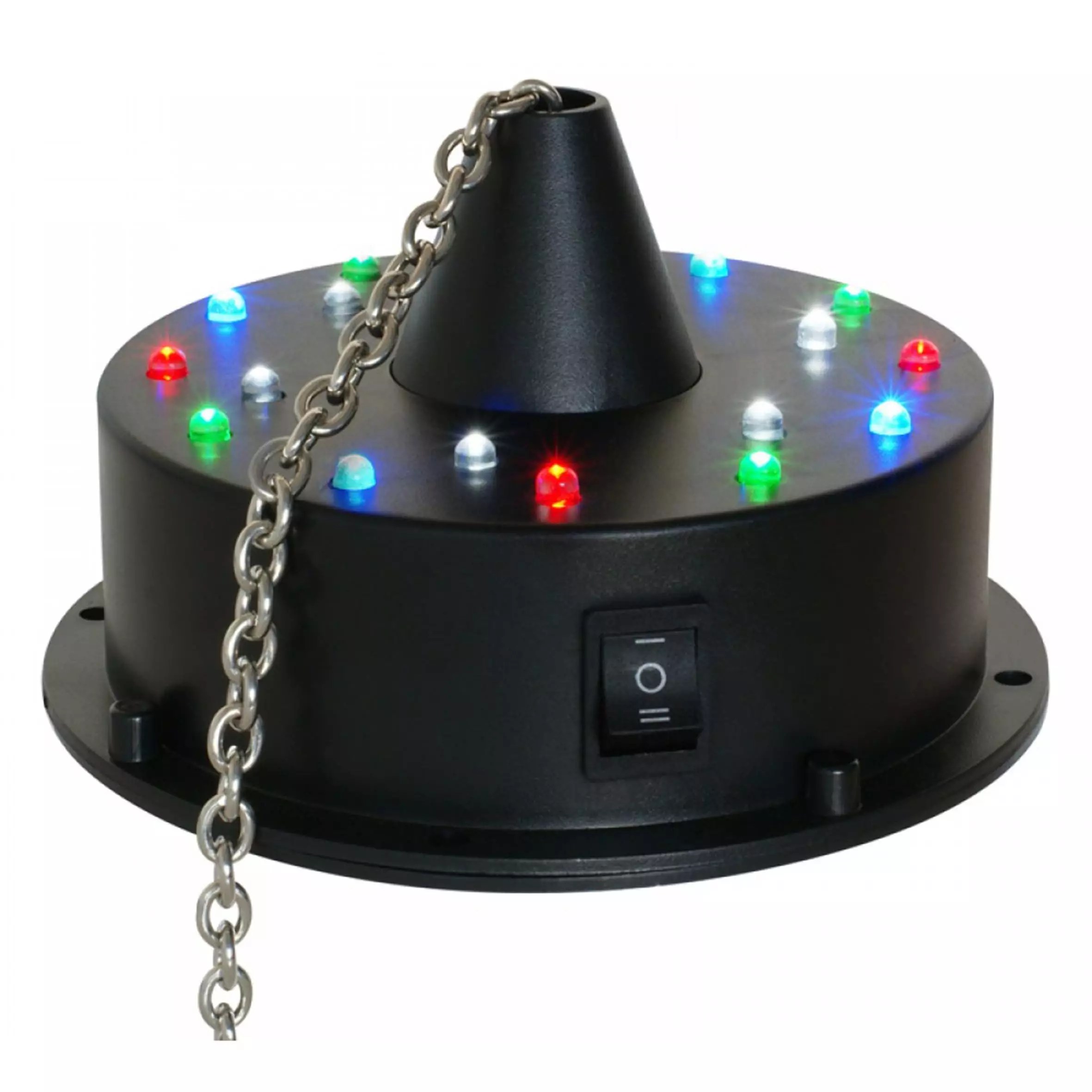 Fuzzix - MBW18LED - LED battery mirror ball motor RGBW