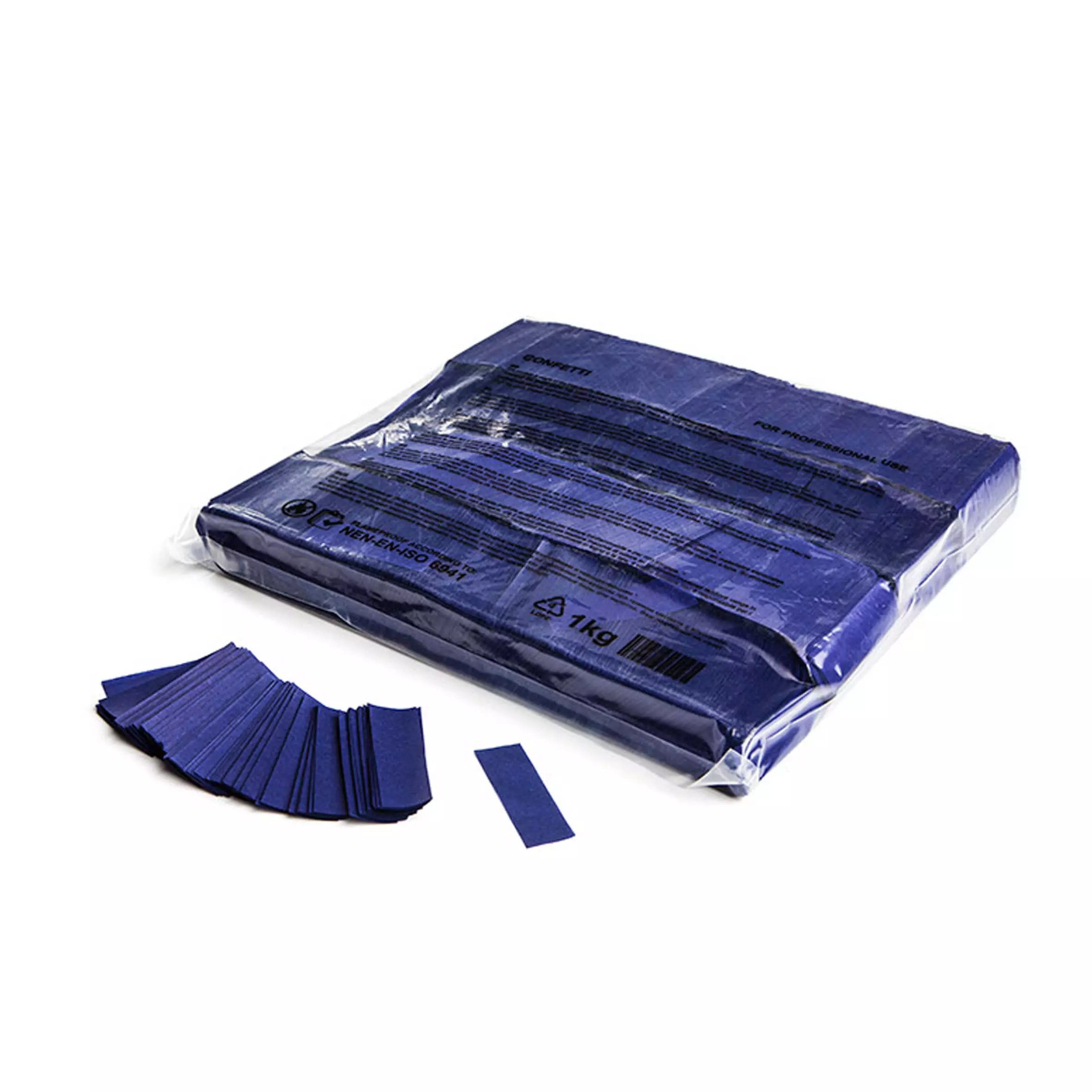 MagicFX - SLOWFALL - Slowfall confetti rectangles dark blue