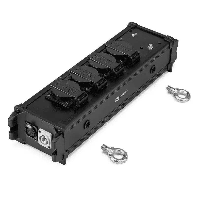 Power Dynamics Connex - PDC ADAPTOR PSB35 POWERCON IN TO 4x SHUKO OUT WITH WIRELESS DMX — view 3