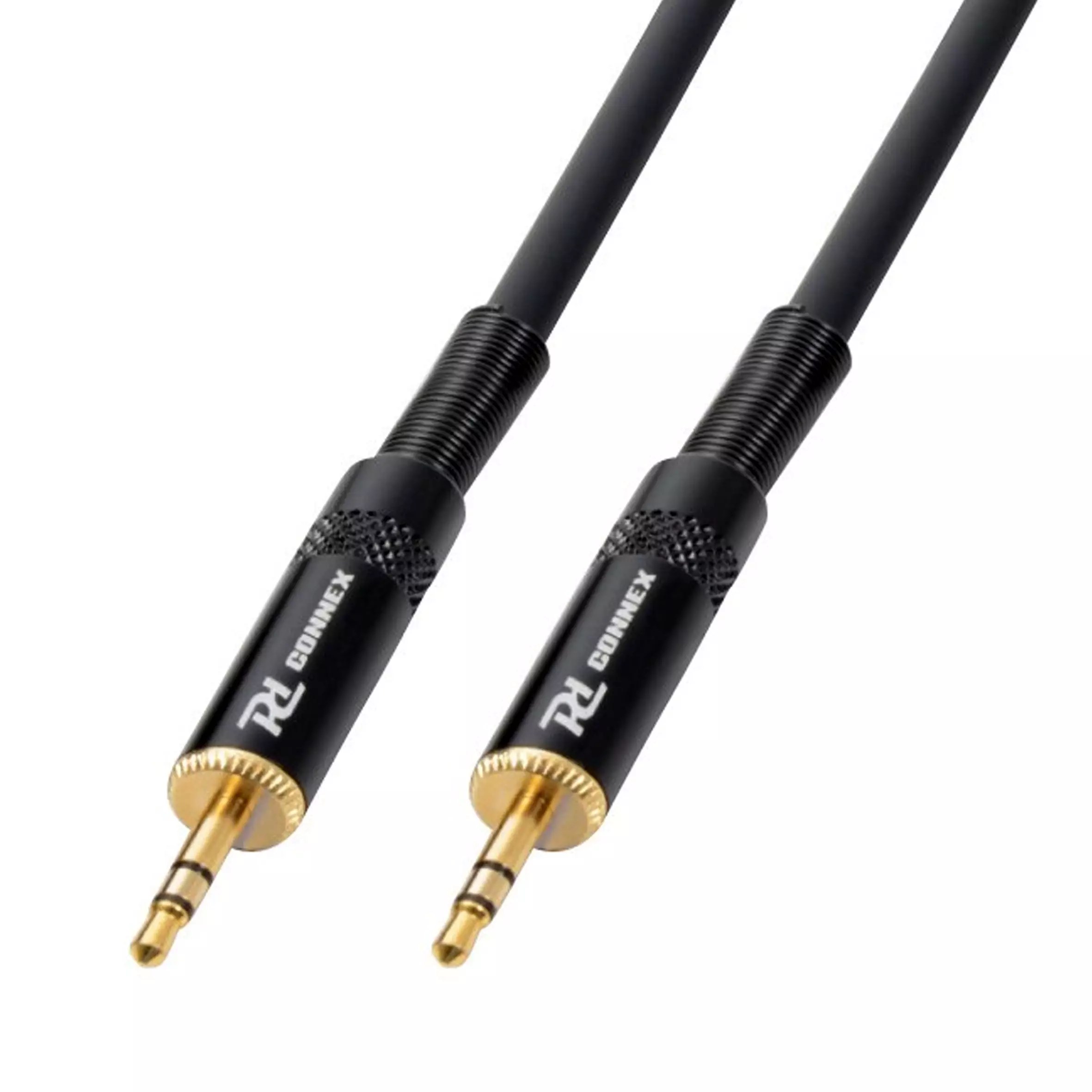 Power Dynamics Connex - PDC CX88-3 SIGNAL LEAD 3.5MM STEREO MALE – 3.5MM STEREO MALE 3M