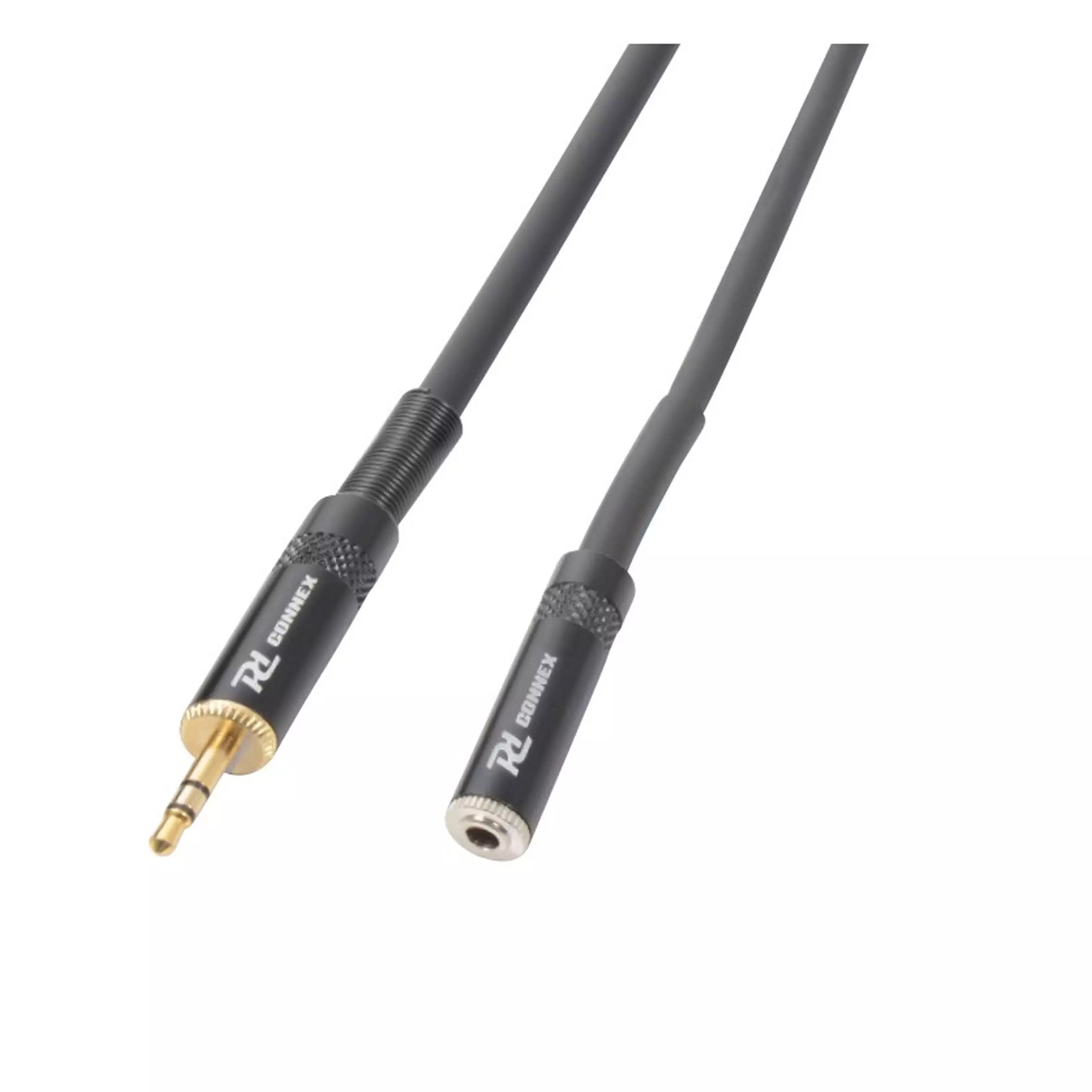 Power Dynamics Connex - PDC CX90-1 SIGNAL LEAD 3.5MM STEREO MALE – 3.5MM STEREO FEMALE 1.5M