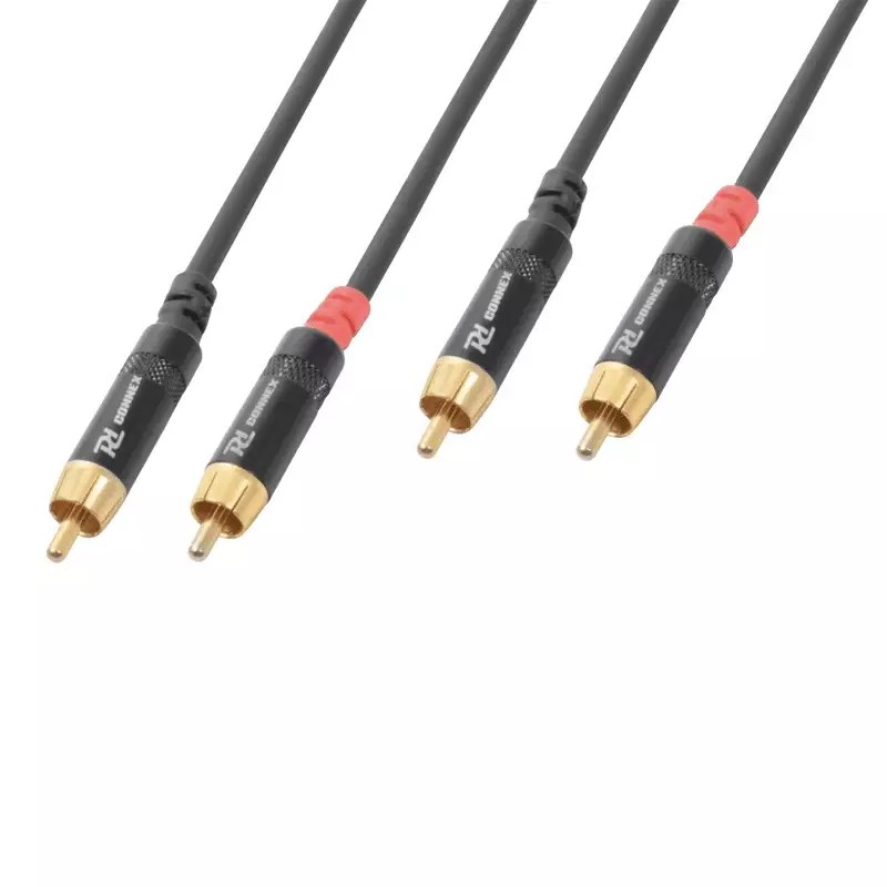 Power Dynamics Connex - PDC - CX94-1 signal lead 2x RCA male - 2x RCA male 1m