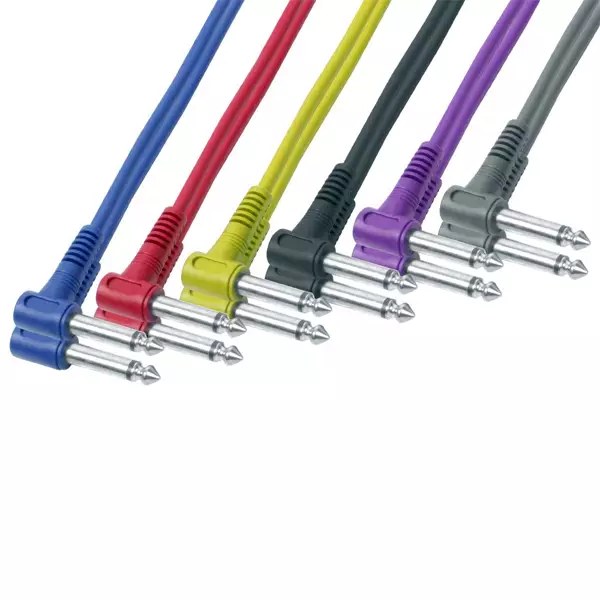 Power Dynamics Connex - PDC CX96-05 SIGNAL LEAD 6X 6.3 MONO MALE – 6X 6.3 MONO MALE 0.5M