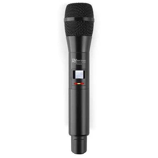 Power Dynamics - PDM PD504H QUAD HANDHELD MICROPHONE UHF 826.300/831.200MHz/863.000/865.000MHz — view 3