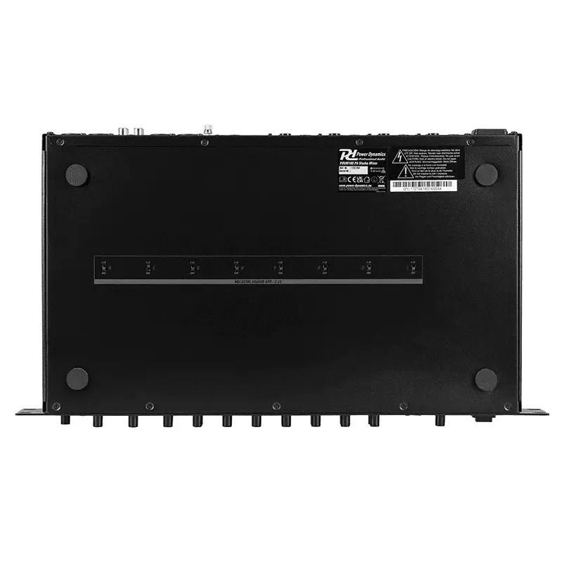 Power Dynamics - PDSM100 - Music Mixer 19inch 2 Zone 8CH — view 3