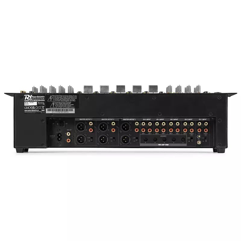 Power Dynamics - PDZM800 - Music Mixer 3 Zone 7CH — view 2