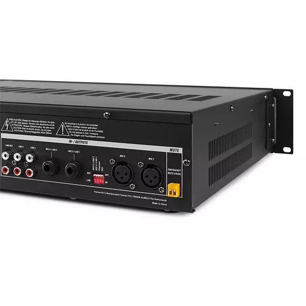 Power Dynamics - PDM PRM120 100V Mixer Amplifier 120W USB/SD/BT 6 Zone — view 2