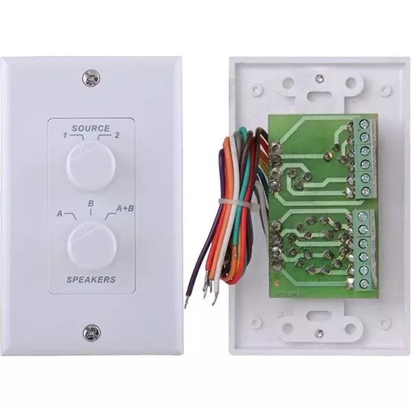 Power Dynamics - PDWS3 - Wall input selector switch wall input — view 2