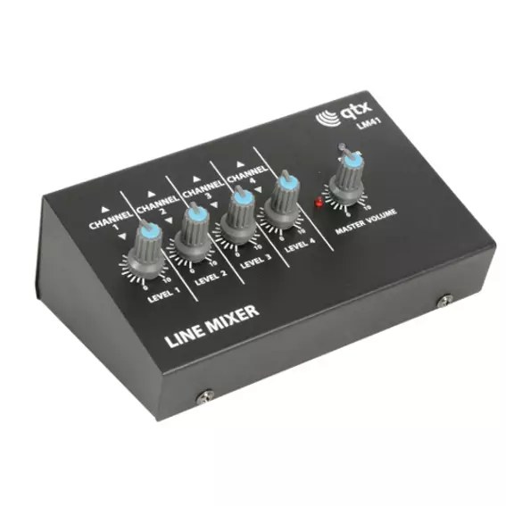 QTX - LM41 - Line level mixer 4ch