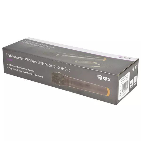 QTX - U-MIC-863.2 - Handheld microphone UHF 863.2MHz — view 2