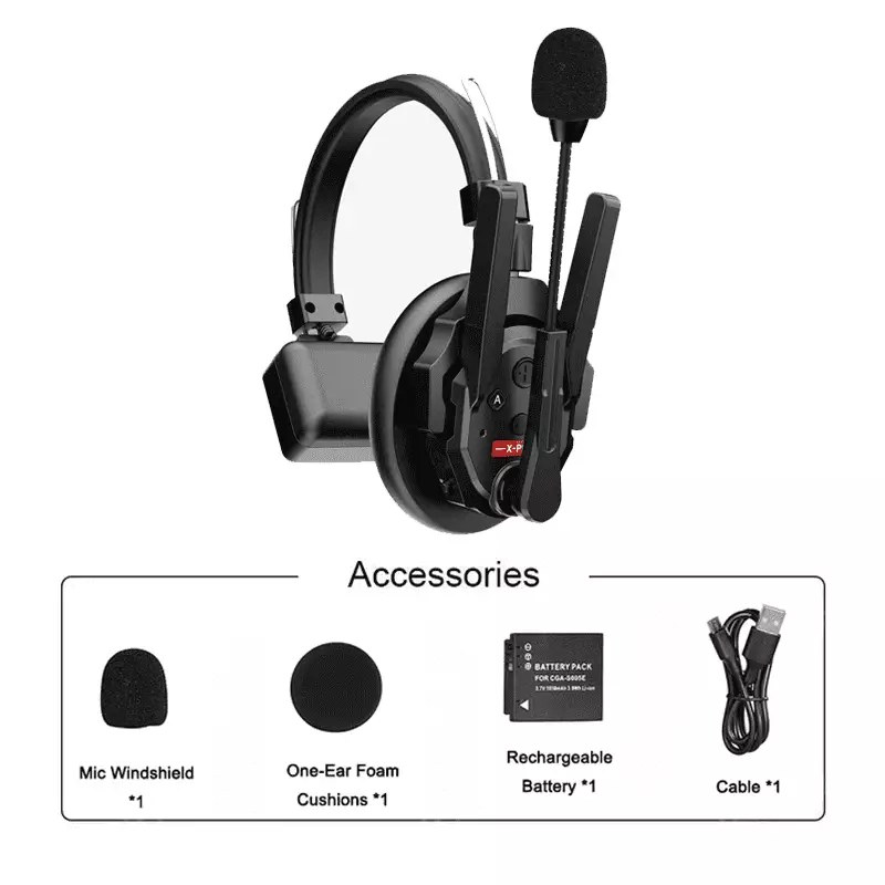 Synco Audio - XTALKPROX1 - 1 Piece Headset Intercom Red Master