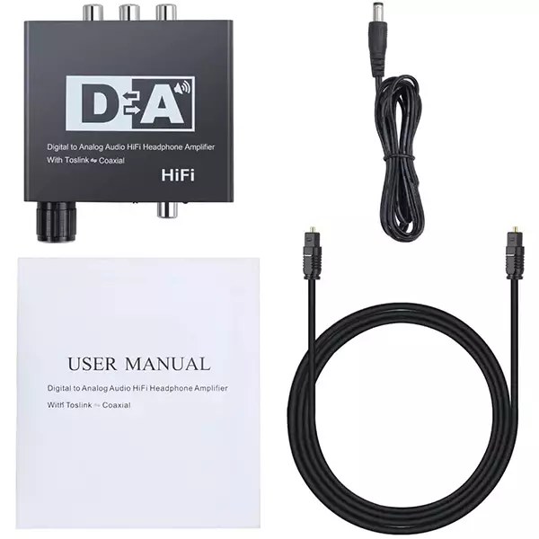 TVA - DIGITAL TO ANALOG AUDIO PRE-AMPLIFIED CONVERTOR — view 2