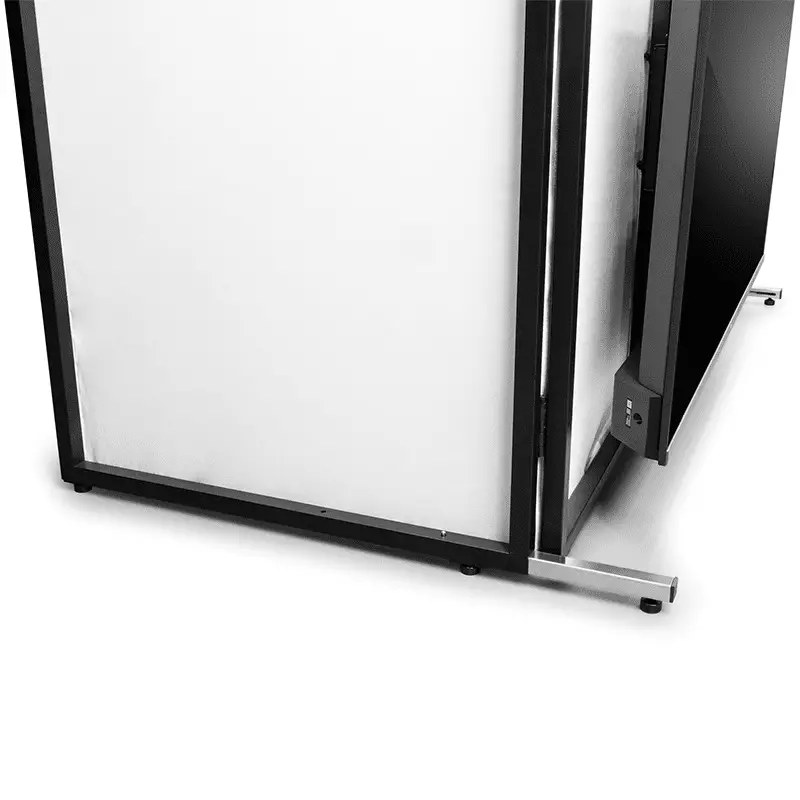 Vonyx DB6 PRO DJ BOOTH WITH TV BRACKET 32″ – 65″ — view 2