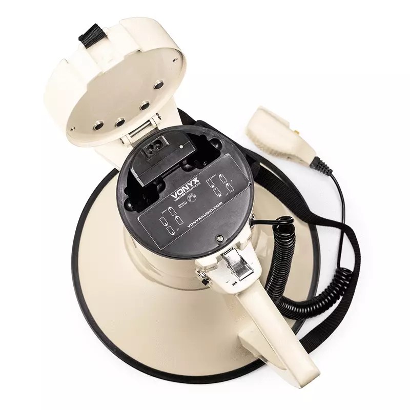 Vonyx MEG120 Megaphone REC/Siren/USB/BT/Battery 120W — view 6