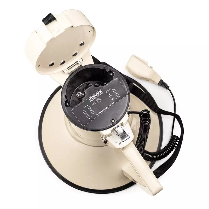 Vonyx MEG120 Megaphone REC/Siren/USB/BT/Battery 120W — view 7